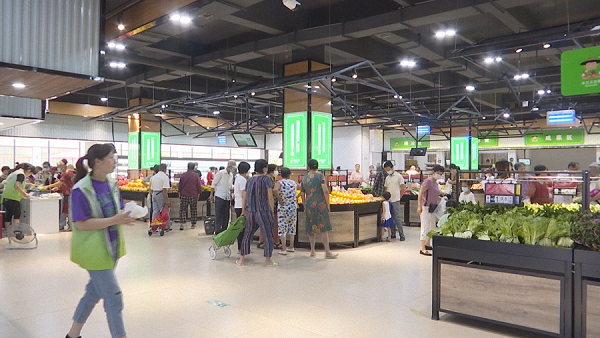 黄陂首家30智慧农贸超市正式营业