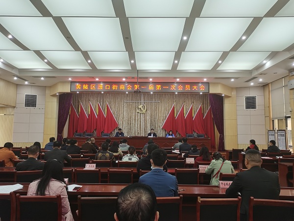 滠口街召开商会成立大会暨第一届会员大会